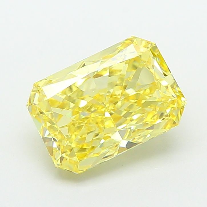 Loose Diamond - RADIANT 2.08ct Fancy Intense Yellow VVS2: Loose Diamond - RADIANT 2.08ct Fancy Intense Yellow VVS2 Source: This is a real non-mined Diamond that has been grown in a lab Shape: RADIANT Carats: 2.08 Color: Fancy Intense Yellow Certification: IG