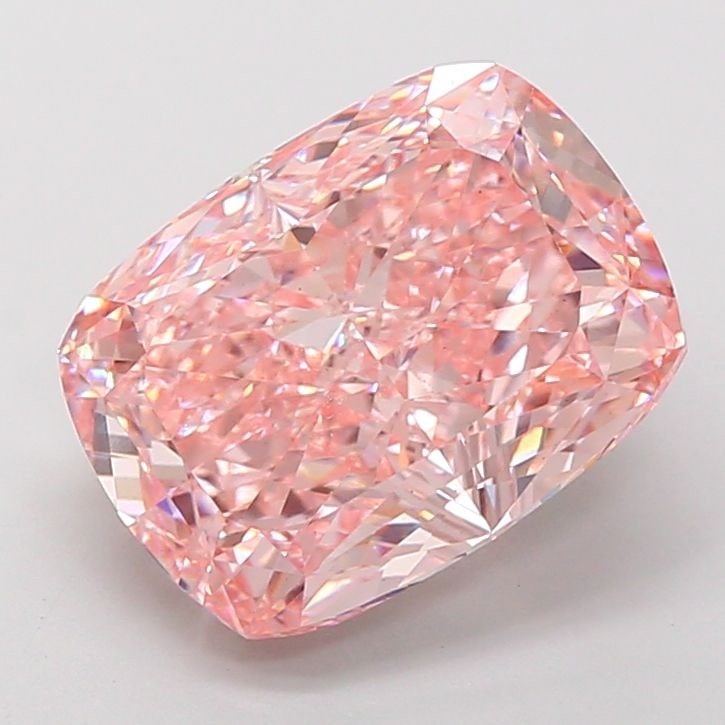 Loose Diamond - CUSHION MODIFIED 7.08ct Fancy Vivid Pink VS1: Loose Diamond - CUSHION MODIFIED 7.08ct Fancy Vivid Pink VS1 Source: This is a real non-mined Diamond that has been grown in a lab Shape: CUSHION MODIFIED Carats: 7.08 Color: Fancy Vivid Pink Certific