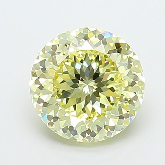 Loose Diamond - ROUND 1.92ct Fancy Yellow VS2: Loose Diamond - ROUND 1.92ct Fancy Yellow VS2 Source: This is a real non-mined Diamond that has been grown in a lab Shape: ROUND Carats: 1.92 Color: Fancy Yellow Certification: IGI The Diamond Depot G