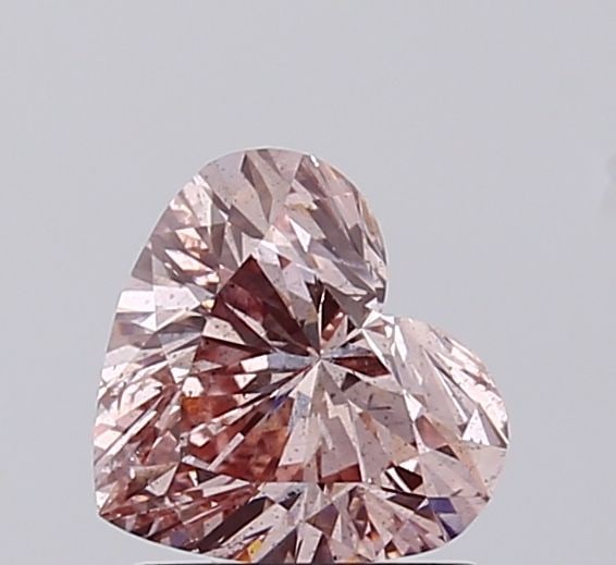 Loose Diamond - HEART 1.03ct Fancy Intense Brownish Pink I1: Loose Diamond - HEART 1.03ct Fancy Intense Brownish Pink I1 Source: This is a real non-mined Diamond that has been grown in a lab Shape: HEART Carats: 1.03 Color: Fancy Intense Brownish Pink Certifica