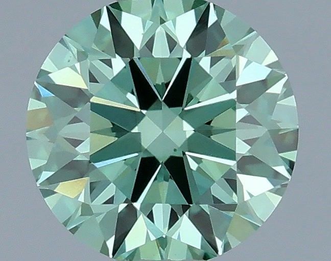 Ideal Loose Diamond - ROUND 0.51ct Fancy Vivid Green VS1: Ideal Loose Diamond - ROUND 0.51ct Fancy Vivid Green VS1 Source: This is a real non-mined Diamond that has been grown in a lab Shape: ROUND Carats: 0.51 Color: Fancy Vivid Green Certification: IGI Vid