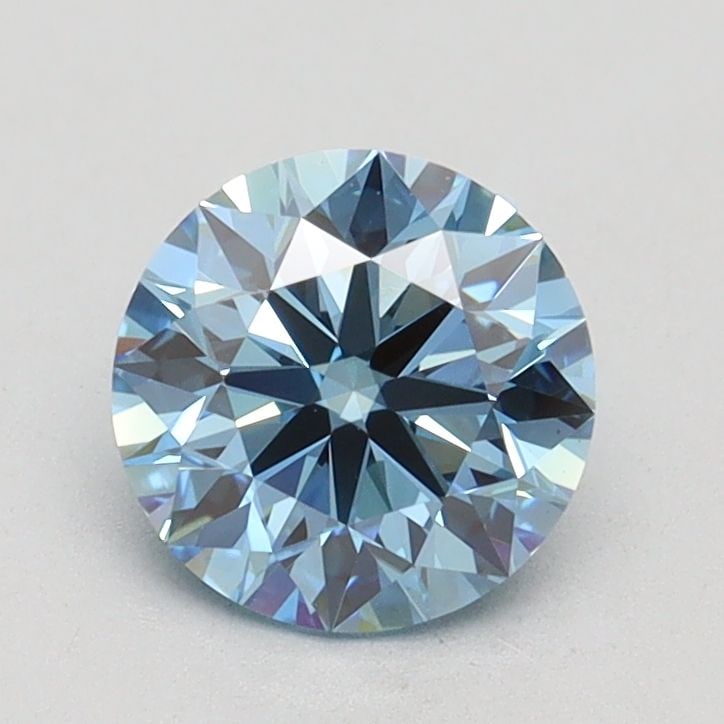 Loose Diamond - ROUND 1.09ct Fancy Vivid Blue VS1: Loose Diamond - ROUND 1.09ct Fancy Vivid Blue VS1 Source: This is a real non-mined Diamond that has been grown in a lab Shape: ROUND Carats: 1.09 Color: Fancy Vivid Blue Certification: IGI Video: