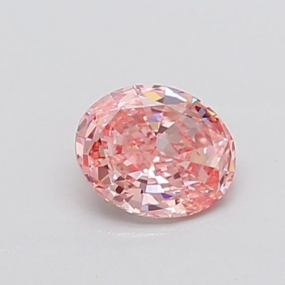 Loose Diamond - OVAL 0.9ct Fancy Vivid Pink VS1: Loose Diamond - OVAL 0.9ct Fancy Vivid Pink VS1 Source: This is a real non-mined Diamond that has been grown in a lab Shape: OVAL Carats: 0.9 Color: Fancy Vivid Pink Certification: IGI Video:
