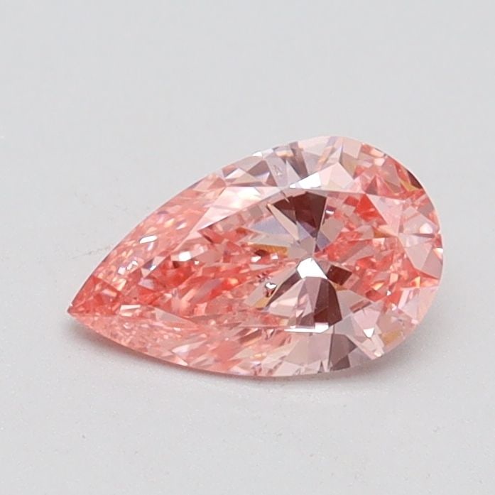Loose Diamond - PEAR 0.5ct Fancy Intense Pink SI1: Loose Diamond - PEAR 0.5ct Fancy Intense Pink SI1 Source: This is a real non-mined Diamond that has been grown in a lab Shape: PEAR Carats: 0.5 Color: Fancy Intense Pink Certification: IGI Video: