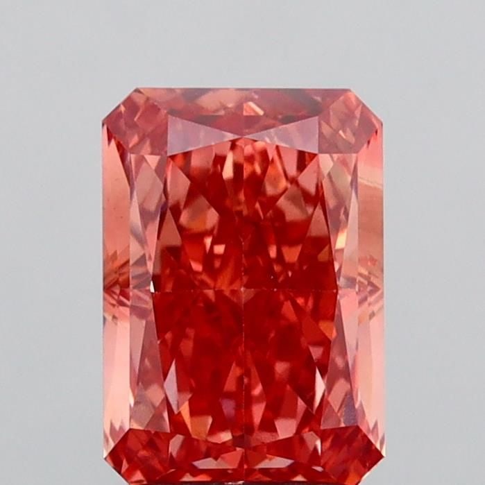 Loose Diamond - RADIANT 2.16ct Fancy Vivid Brownish Pink VVS2: Loose Diamond - RADIANT 2.16ct Fancy Vivid Brownish Pink VVS2 Source: This is a real non-mined Diamond that has been grown in a lab Shape: RADIANT Carats: 2.16 Color: Fancy Vivid Brownish Pink Certifi