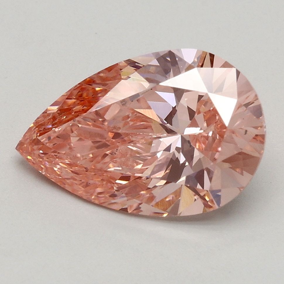 Loose Diamond - PEAR 1.8ct Fancy Intense Pink VS2 (1 of 1)