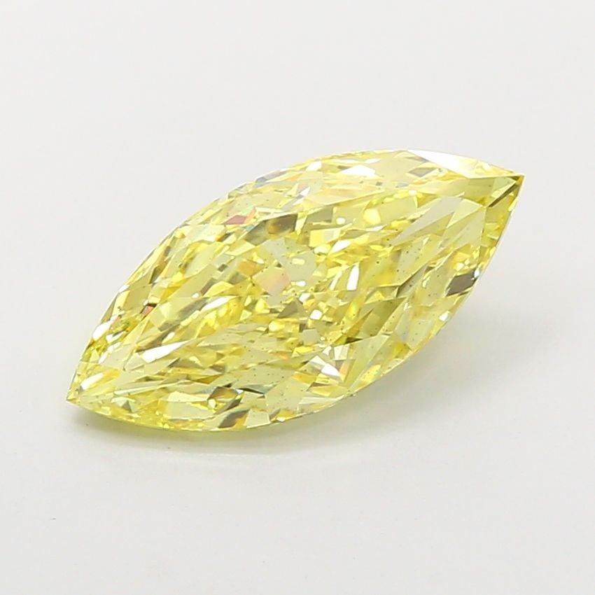 Loose Diamond - MARQUISE 4.02ct Fancy Intense Yellow SI1: Loose Diamond - MARQUISE 4.02ct Fancy Intense Yellow SI1 Source: This is a real non-mined Diamond that has been grown in a lab Shape: MARQUISE Carats: 4.02 Color: Fancy Intense Yellow Certification: I