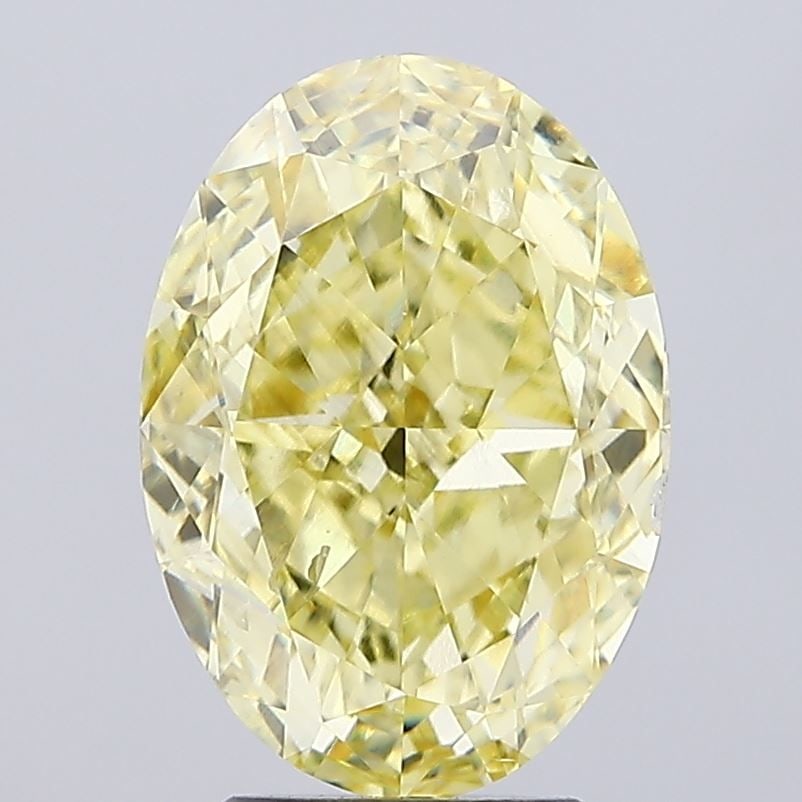 Loose Diamond - OVAL 4.71ct Fancy Intense Yellow SI1: Loose Diamond - OVAL 4.71ct Fancy Intense Yellow SI1 Source: This is a real non-mined Diamond that has been grown in a lab Shape: OVAL Carats: 4.71 Color: Fancy Intense Yellow Certification: IGI Video