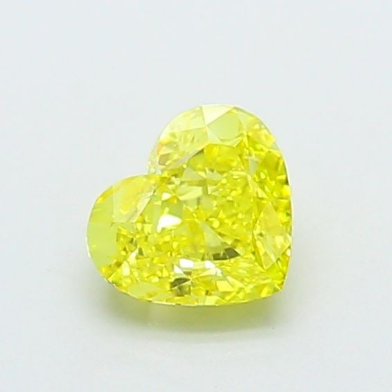 Loose Diamond - HEART 1.08ct Fancy Intense Yellow VS1: Loose Diamond - HEART 1.08ct Fancy Intense Yellow VS1 Source: This is a real non-mined Diamond that has been grown in a lab Shape: HEART Carats: 1.08 Color: Fancy Intense Yellow Certification: IGI Vid