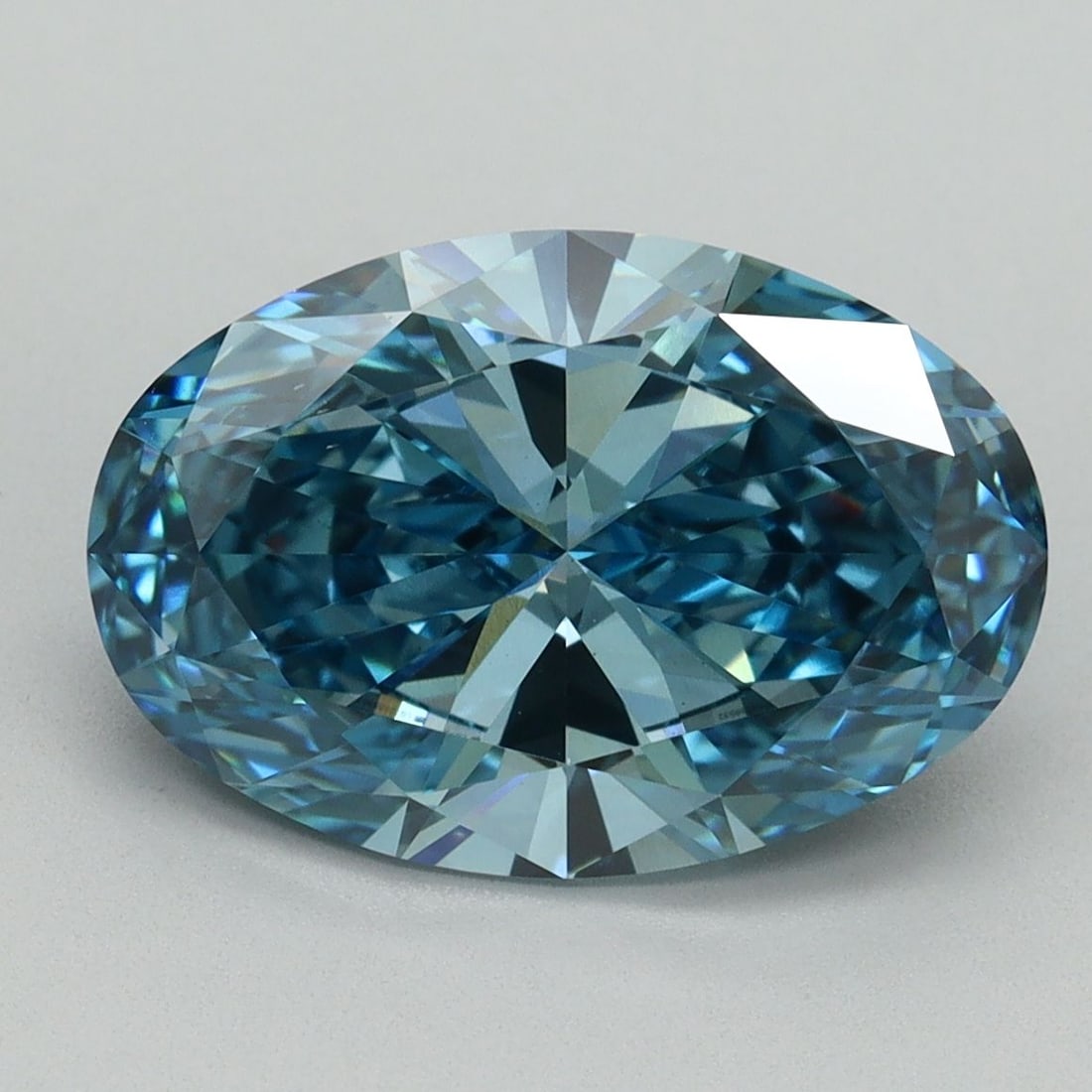 Loose Diamond - OVAL 4.01ct Fancy Vivid Blue VS1: Loose Diamond - OVAL 4.01ct Fancy Vivid Blue VS1 Source: This is a real non-mined Diamond that has been grown in a lab Shape: OVAL Carats: 4.01 Color: Fancy Vivid Blue Certification: IGI Video: