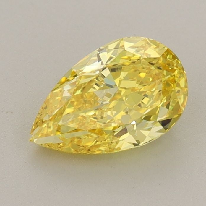 Loose Diamond - PEAR 1.02ct Fancy Vivid Yellow VVS1: Loose Diamond - PEAR 1.02ct Fancy Vivid Yellow VVS1 Source: This is a real non-mined Diamond that has been grown in a lab Shape: PEAR Carats: 1.02 Color: Fancy Vivid Yellow Certification: IGI The Diam
