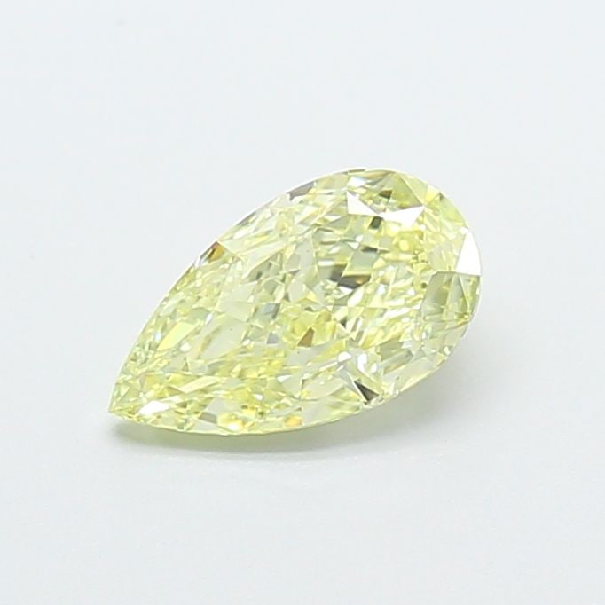 Loose Diamond - PEAR 1.02ct Fancy Light Yellow VS1: Loose Diamond - PEAR 1.02ct Fancy Light Yellow VS1 Source: This is a real non-mined Diamond that has been grown in a lab Shape: PEAR Carats: 1.02 Color: Fancy Light Yellow Certification: IGI Video: