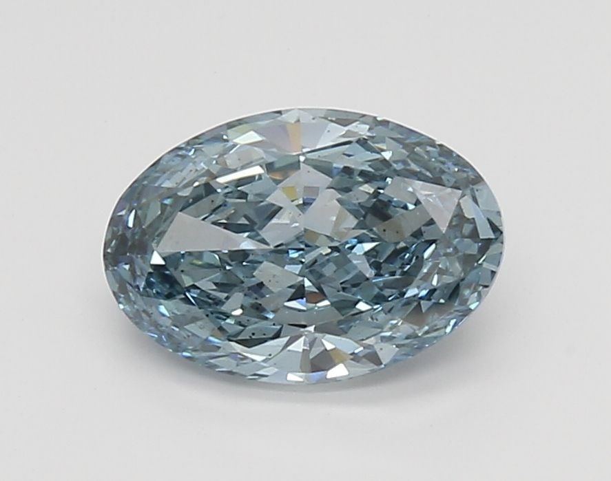 Loose Diamond - OVAL 1.83ct Fancy Vivid Blue VS2: Loose Diamond - OVAL 1.83ct Fancy Vivid Blue VS2 Source: This is a real non-mined Diamond that has been grown in a lab Shape: OVAL Carats: 1.83 Color: Fancy Vivid Blue Certification: IGI Video: