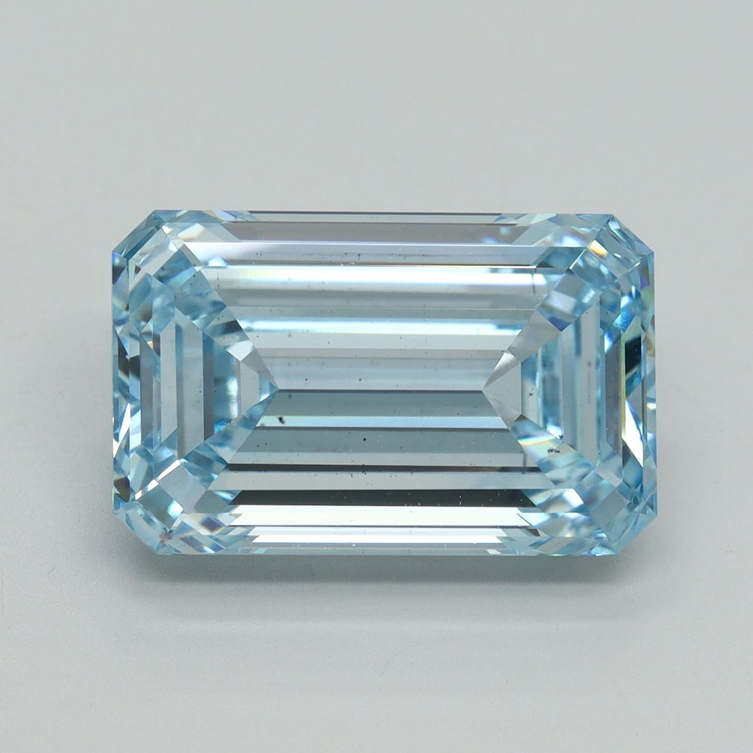 Loose Diamond - EMERALD 10.04ct Fancy Vivid Blue VS2 (1 of 1)