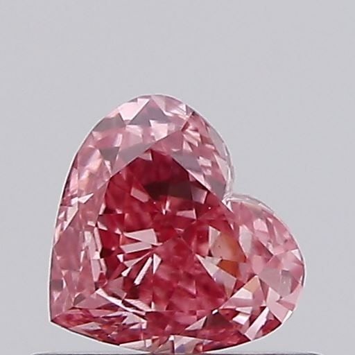 Loose Diamond - HEART 0.43ct Fancy Vivid Pink VS1: Loose Diamond - HEART 0.43ct Fancy Vivid Pink VS1 Source: This is a real non-mined Diamond that has been grown in a lab Shape: HEART Carats: 0.43 Color: Fancy Vivid Pink Certification: NONE Video: