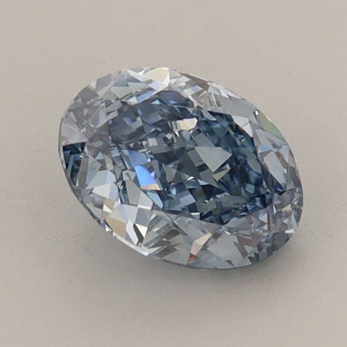 Loose Diamond - OVAL 1.21ct Fancy Vivid Blue VVS2: Loose Diamond - OVAL 1.21ct Fancy Vivid Blue VVS2 Source: This is a real non-mined Diamond that has been grown in a lab Shape: OVAL Carats: 1.21 Color: Fancy Vivid Blue Certification: IGI Video: