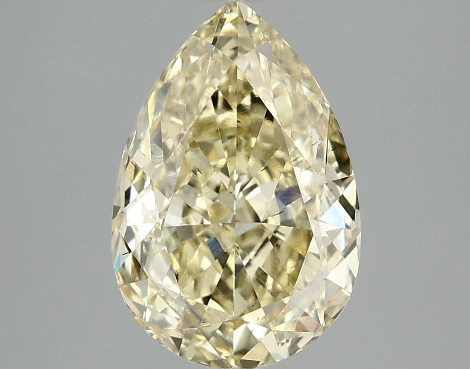 Loose Diamond - PEAR 3.01ct Fancy Intense Yellow VS2: Loose Diamond - PEAR 3.01ct Fancy Intense Yellow VS2 Source: This is a real non-mined Diamond that has been grown in a lab Shape: PEAR Carats: 3.01 Color: Fancy Intense Yellow Certification: IGI Video
