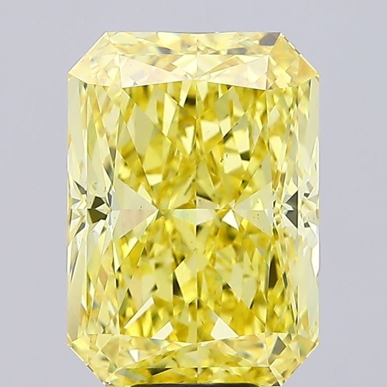 Loose Diamond - RADIANT 11.64ct Fancy Vivid Yellow VS1: Loose Diamond - RADIANT 11.64ct Fancy Vivid Yellow VS1 Source: This is a real non-mined Diamond that has been grown in a lab Shape: RADIANT Carats: 11.64 Color: Fancy Vivid Yellow Certification: IGI V