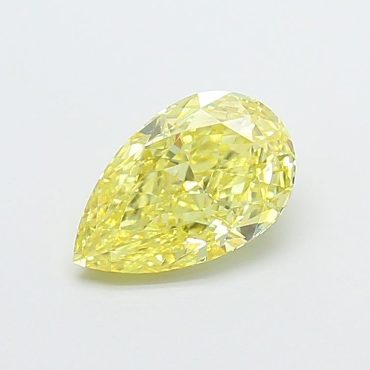 Loose Diamond - PEAR 1.29ct Fancy Intense Yellow VS1: Loose Diamond - PEAR 1.29ct Fancy Intense Yellow VS1 Source: This is a real non-mined Diamond that has been grown in a lab Shape: PEAR Carats: 1.29 Color: Fancy Intense Yellow Certification: IGI Video