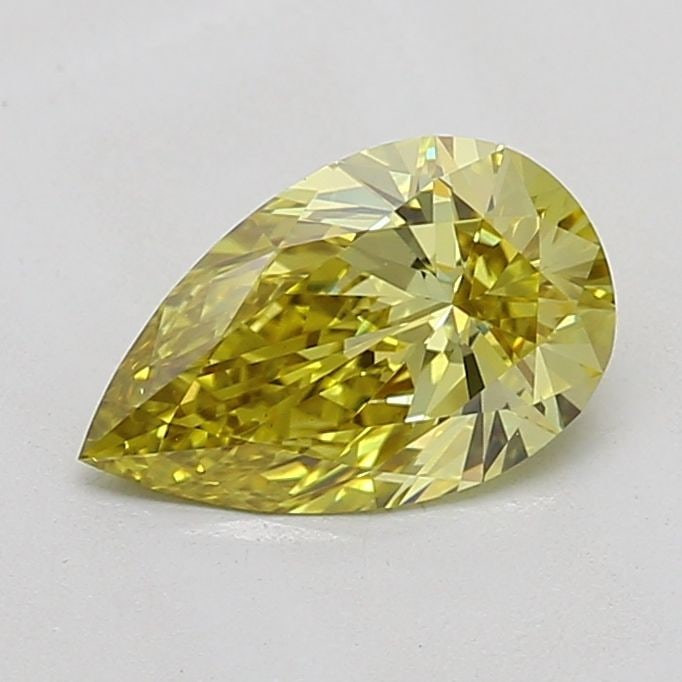 Loose Diamond - PEAR 0.9ct Fancy Intense Yellow VS1: Loose Diamond - PEAR 0.9ct Fancy Intense Yellow VS1 Source: This is a real non-mined Diamond that has been grown in a lab Shape: PEAR Carats: 0.9 Color: Fancy Intense Yellow Certification: IGI Video: