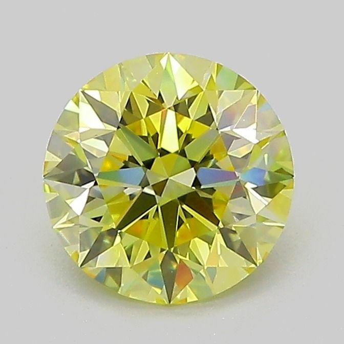 Loose Diamond - ROUND 1.28ct Fancy Intense Yellow VVS2: Loose Diamond - ROUND 1.28ct Fancy Intense Yellow VVS2 Source: This is a real non-mined Diamond that has been grown in a lab Shape: ROUND Carats: 1.28 Color: Fancy Intense Yellow Certification: IGI Vi
