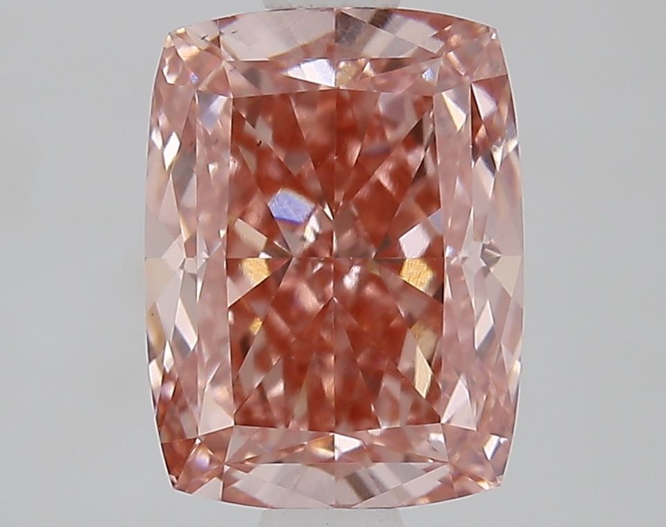Loose Diamond - CUSHION MODIFIED 2.01ct Fancy Vivid Pink VS1: Loose Diamond - CUSHION MODIFIED 2.01ct Fancy Vivid Pink VS1 Source: This is a real non-mined Diamond that has been grown in a lab Shape: CUSHION MODIFIED Carats: 2.01 Color: Fancy Vivid Pink Certific
