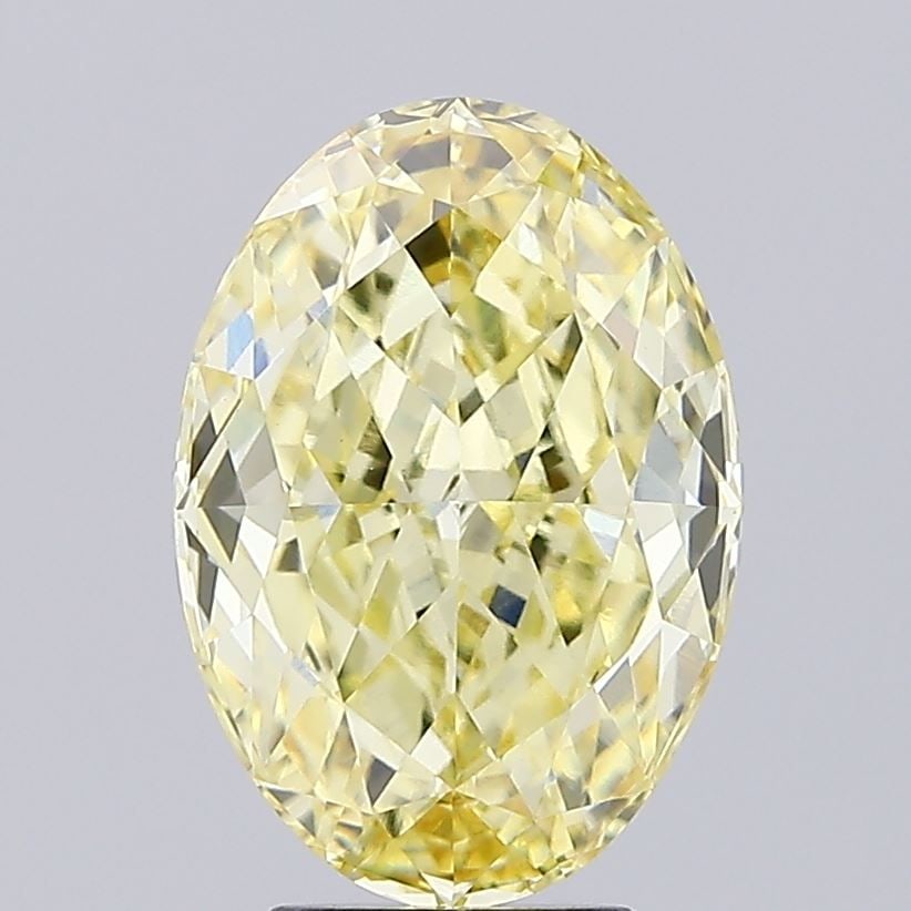 Loose Diamond - OVAL 4.28ct Fancy Intense Yellow VVS2: Loose Diamond - OVAL 4.28ct Fancy Intense Yellow VVS2 Source: This is a real non-mined Diamond that has been grown in a lab Shape: OVAL Carats: 4.28 Color: Fancy Intense Yellow Certification: IGI Vide