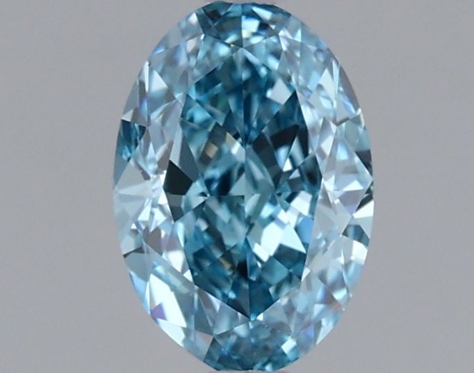 Loose Diamond - OVAL 1.06ct Blue VS1: Loose Diamond - OVAL 1.06ct Blue VS1 Source: This is a real non-mined Diamond that has been grown in a lab Shape: OVAL Carats: 1.06 Color: Blue Certification: NONE Video: