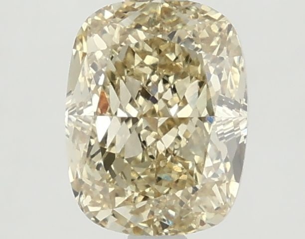 Loose Diamond - CUSHION BRILLIANT 1.61ct Fancy Vivid Yellow VVS2: Loose Diamond - CUSHION BRILLIANT 1.61ct Fancy Vivid Yellow VVS2 Source: This is a real non-mined Diamond that has been grown in a lab Shape: CUSHION BRILLIANT Carats: 1.61 Color: Fancy Vivid Yellow C