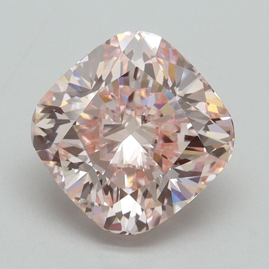 Loose Diamond - CUSHION BRILLIANT 3.01ct Fancy Intense Pink VS1: Loose Diamond - CUSHION BRILLIANT 3.01ct Fancy Intense Pink VS1 Source: This is a real non-mined Diamond that has been grown in a lab Shape: CUSHION BRILLIANT Carats: 3.01 Color: Fancy Intense Pink Ce