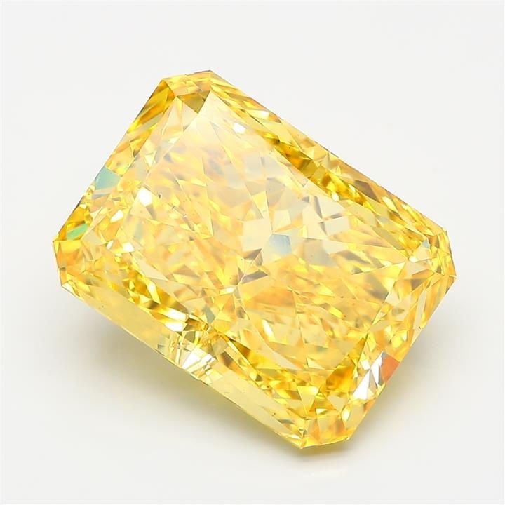 Loose Diamond - RADIANT 13.05ct Fancy Vivid Yellow VS2: Loose Diamond - RADIANT 13.05ct Fancy Vivid Yellow VS2 Source: This is a real non-mined Diamond that has been grown in a lab Shape: RADIANT Carats: 13.05 Color: Fancy Vivid Yellow Certification: IGI V