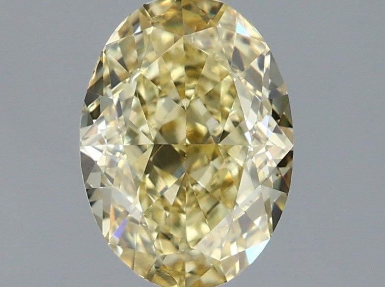 Loose Diamond - OVAL 1.51ct Fancy Intense Yellow VVS2: Loose Diamond - OVAL 1.51ct Fancy Intense Yellow VVS2 Source: This is a real non-mined Diamond that has been grown in a lab Shape: OVAL Carats: 1.51 Color: Fancy Intense Yellow Certification: IGI Vide
