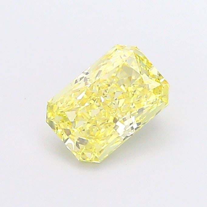 Loose Diamond - RADIANT 2.29ct Fancy Intense Yellow VS2: Loose Diamond - RADIANT 2.29ct Fancy Intense Yellow VS2 Source: This is a real non-mined Diamond that has been grown in a lab Shape: RADIANT Carats: 2.29 Color: Fancy Intense Yellow Certification: IGI