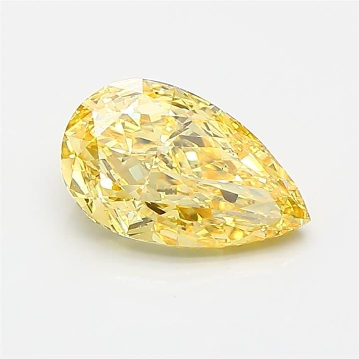 Loose Diamond - PEAR 1.05ct Fancy Vivid Yellow VS2: Loose Diamond - PEAR 1.05ct Fancy Vivid Yellow VS2 Source: This is a real non-mined Diamond that has been grown in a lab Shape: PEAR Carats: 1.05 Color: Fancy Vivid Yellow Certification: IGI Video: