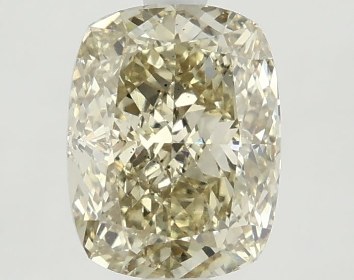 Loose Diamond - CUSHION BRILLIANT 2.53ct Fancy Vivid Yellow VS1: Loose Diamond - CUSHION BRILLIANT 2.53ct Fancy Vivid Yellow VS1 Source: This is a real non-mined Diamond that has been grown in a lab Shape: CUSHION BRILLIANT Carats: 2.53 Color: Fancy Vivid Yellow Ce