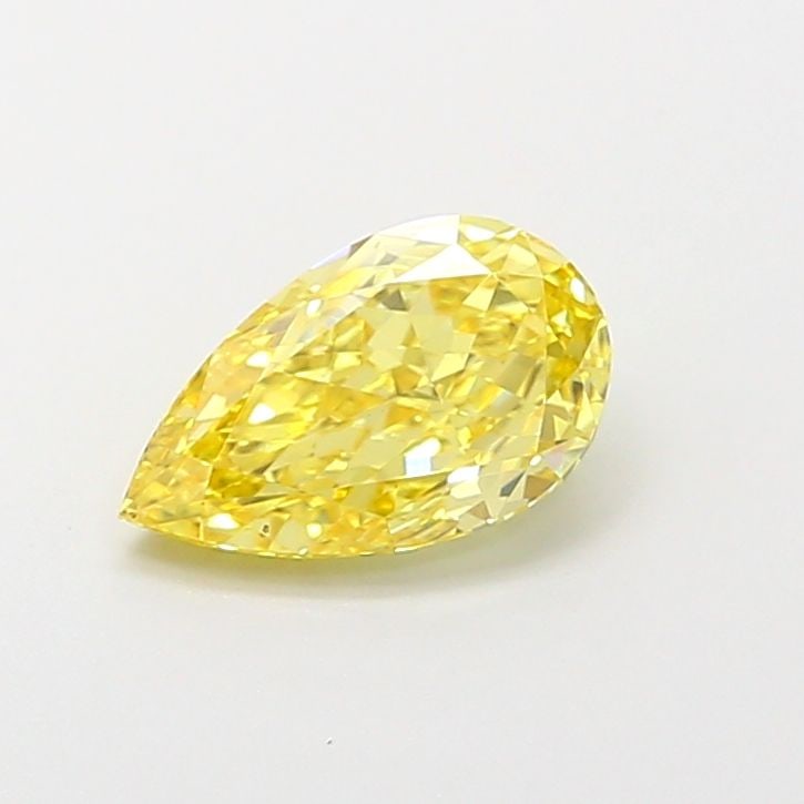 Loose Diamond - PEAR 1.1ct Fancy Vivid Yellow VS2: Loose Diamond - PEAR 1.1ct Fancy Vivid Yellow VS2 Source: This is a real non-mined Diamond that has been grown in a lab Shape: PEAR Carats: 1.1 Color: Fancy Vivid Yellow Certification: IGI Video: