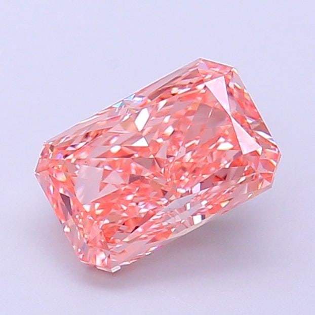 Loose Diamond - RADIANT 1.72ct Fancy Vivid Pink VS1: Loose Diamond - RADIANT 1.72ct Fancy Vivid Pink VS1 Source: This is a real non-mined Diamond that has been grown in a lab Shape: RADIANT Carats: 1.72 Color: Fancy Vivid Pink Certification: IGI Video:
