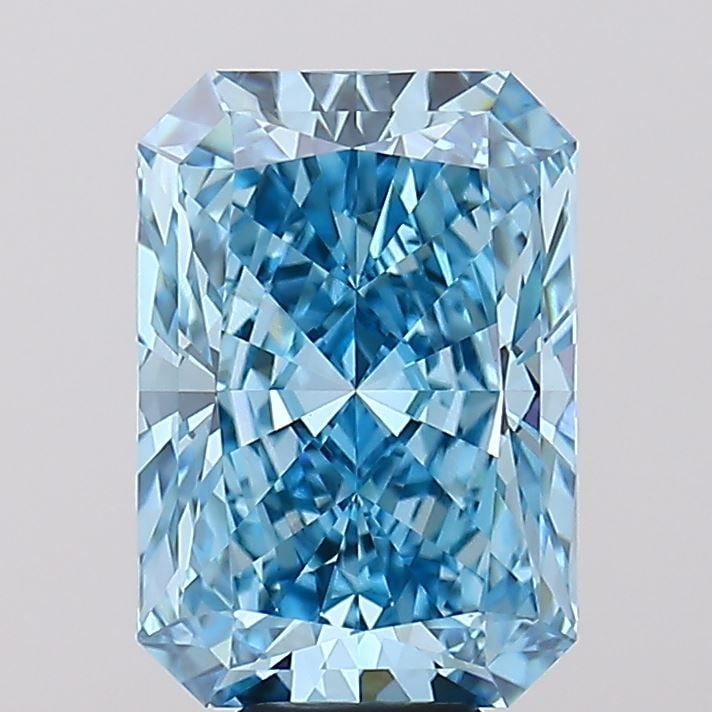 Loose Diamond - RADIANT 10.08ct Fancy Vivid Blue VVS2 (1 of 1)