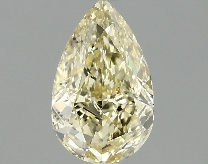 Loose Diamond - PEAR 1.09ct Fancy Intense Yellow VS2: Loose Diamond - PEAR 1.09ct Fancy Intense Yellow VS2 Source: This is a real non-mined Diamond that has been grown in a lab Shape: PEAR Carats: 1.09 Color: Fancy Intense Yellow Certification: IGI Video