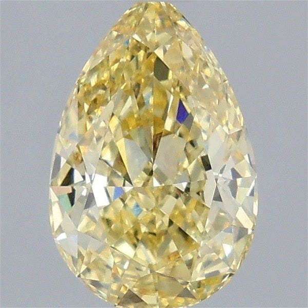 Loose Diamond - PEAR 2.09ct Fancy Intense Yellow VVS2: Loose Diamond - PEAR 2.09ct Fancy Intense Yellow VVS2 Source: This is a real non-mined Diamond that has been grown in a lab Shape: PEAR Carats: 2.09 Color: Fancy Intense Yellow Certification: IGI Vide