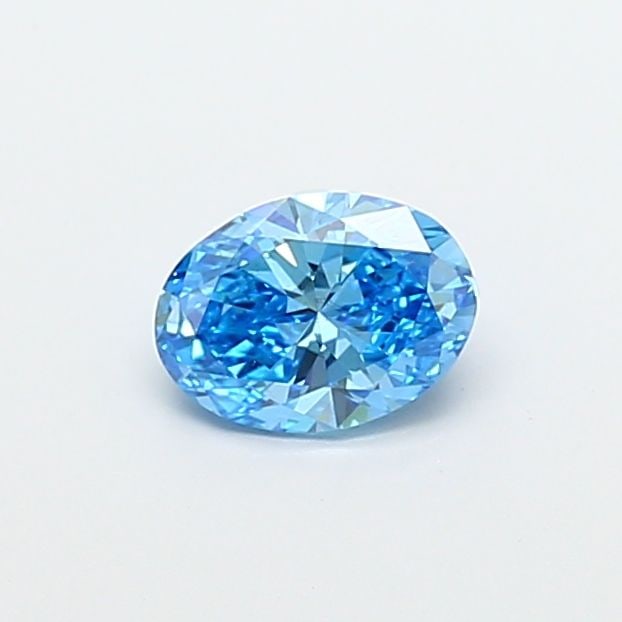 Loose Diamond - OVAL 1.01ct Fancy Vivid Blue VS2: Loose Diamond - OVAL 1.01ct Fancy Vivid Blue VS2 Source: This is a real non-mined Diamond that has been grown in a lab Shape: OVAL Carats: 1.01 Color: Fancy Vivid Blue Certification: IGI Video: