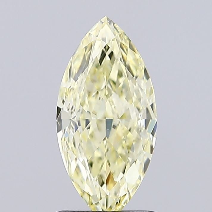 Loose Diamond - MARQUISE 1.42ct Fancy Yellow VS1: Loose Diamond - MARQUISE 1.42ct Fancy Yellow VS1 Source: This is a real non-mined Diamond that has been grown in a lab Shape: MARQUISE Carats: 1.42 Color: Fancy Yellow Certification: IGI Video: