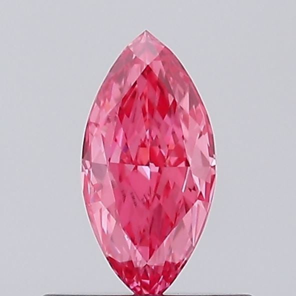 Loose Diamond - MARQUISE 0.35ct Fancy Vivid Pink VS1: Loose Diamond - MARQUISE 0.35ct Fancy Vivid Pink VS1 Source: This is a real non-mined Diamond that has been grown in a lab Shape: MARQUISE Carats: 0.35 Color: Fancy Vivid Pink Certification: IGI The D