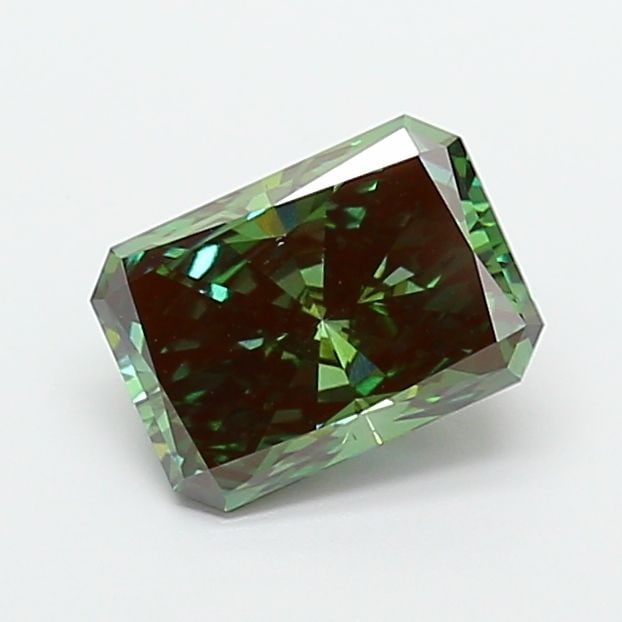 Loose Diamond - RADIANT 2.48ct Fancy Vivid Green VS1 (1 of 1)