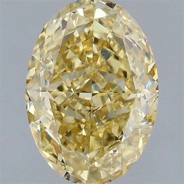 Loose Diamond - OVAL 1.57ct Fancy Intense Yellow VS2: Loose Diamond - OVAL 1.57ct Fancy Intense Yellow VS2 Source: This is a real non-mined Diamond that has been grown in a lab Shape: OVAL Carats: 1.57 Color: Fancy Intense Yellow Certification: IGI Video