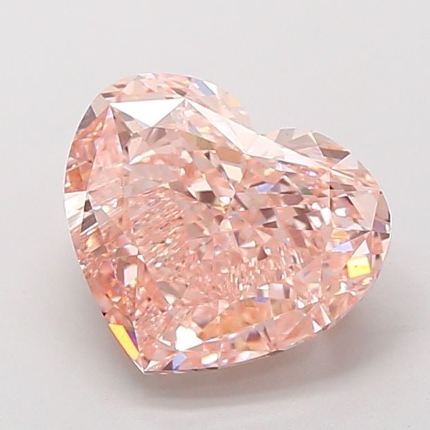 Loose Diamond - HEART 5.01ct Fancy Intense Pink VVS2: Loose Diamond - HEART 5.01ct Fancy Intense Pink VVS2 Source: This is a real non-mined Diamond that has been grown in a lab Shape: HEART Carats: 5.01 Color: Fancy Intense Pink Certification: IGI Video: