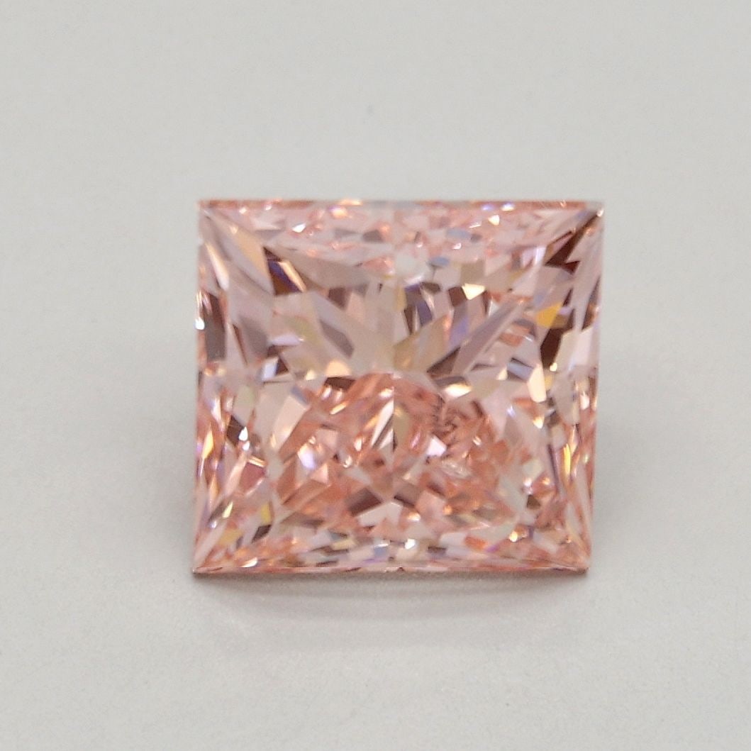 Loose Diamond - PRINCESS 2.01ct Fancy Intense Pink VS1: Loose Diamond - PRINCESS 2.01ct Fancy Intense Pink VS1 Source: This is a real non-mined Diamond that has been grown in a lab Shape: PRINCESS Carats: 2.01 Color: Fancy Intense Pink Certification: IGI V