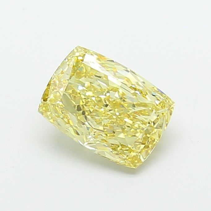 Loose Diamond - CUSHION MODIFIED 3.54ct Fancy Intense Yellow VS1: Loose Diamond - CUSHION MODIFIED 3.54ct Fancy Intense Yellow VS1 Source: This is a real non-mined Diamond that has been grown in a lab Shape: CUSHION MODIFIED Carats: 3.54 Color: Fancy Intense Yellow 