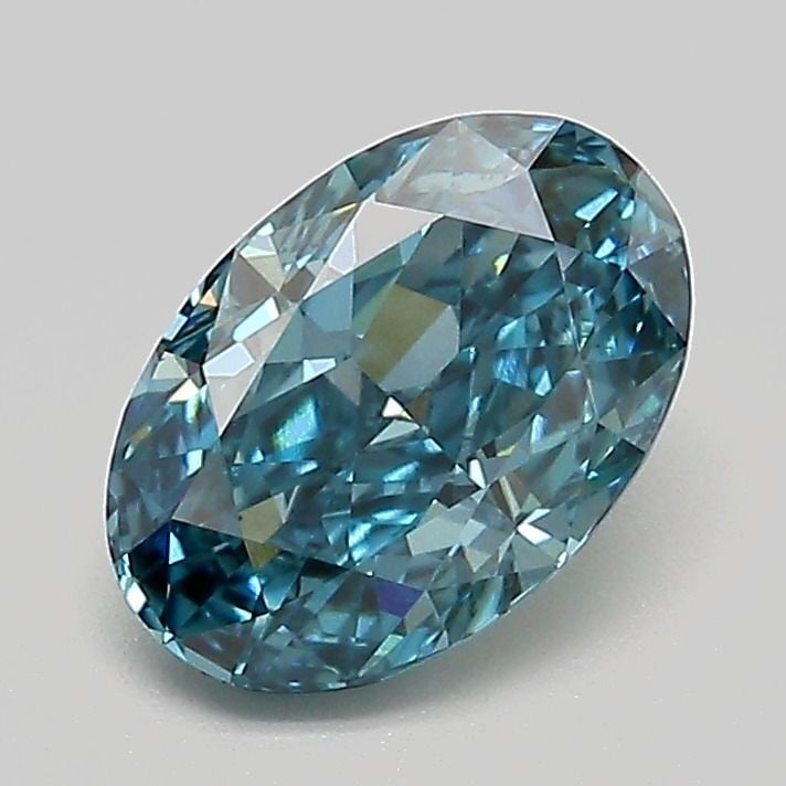 Loose Diamond - OVAL 1.38ct Fancy Vivid Blue VS1: Loose Diamond - OVAL 1.38ct Fancy Vivid Blue VS1 Source: This is a real non-mined Diamond that has been grown in a lab Shape: OVAL Carats: 1.38 Color: Fancy Vivid Blue Certification: IGI The Diamond D
