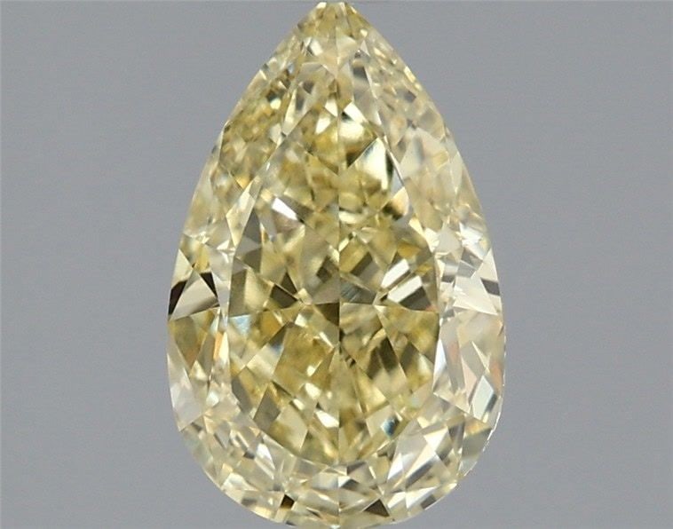 Loose Diamond - PEAR 2.03ct Fancy Intense Yellow VVS2: Loose Diamond - PEAR 2.03ct Fancy Intense Yellow VVS2 Source: This is a real non-mined Diamond that has been grown in a lab Shape: PEAR Carats: 2.03 Color: Fancy Intense Yellow Certification: IGI The 